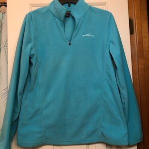 Micro-fleece Quarter ZIP sweatshirt